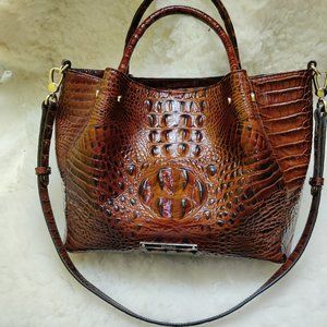 Brahmin Small Mallory Pecan Melbourne